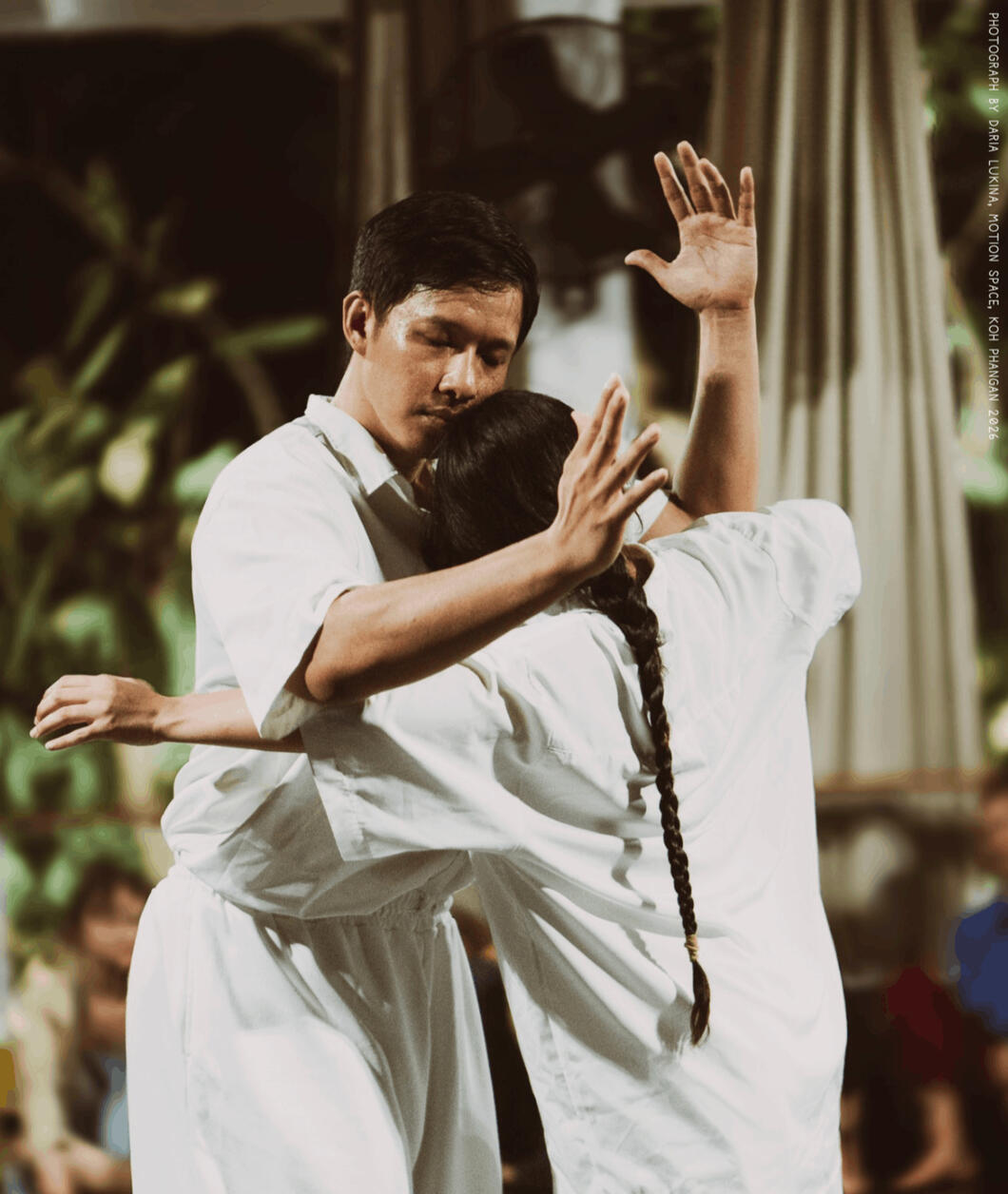 Krid and Ing of DDflection improvising, Sharing Ground, Koh Phangan 2026