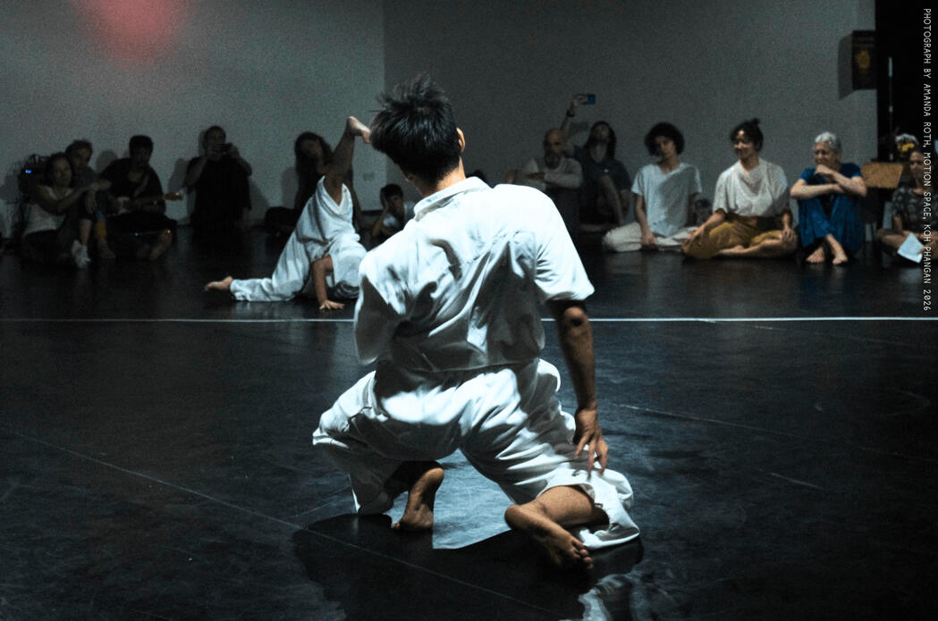 Krid and Ing of DDflection improvising, Sharing Ground, Koh Phangan 2026